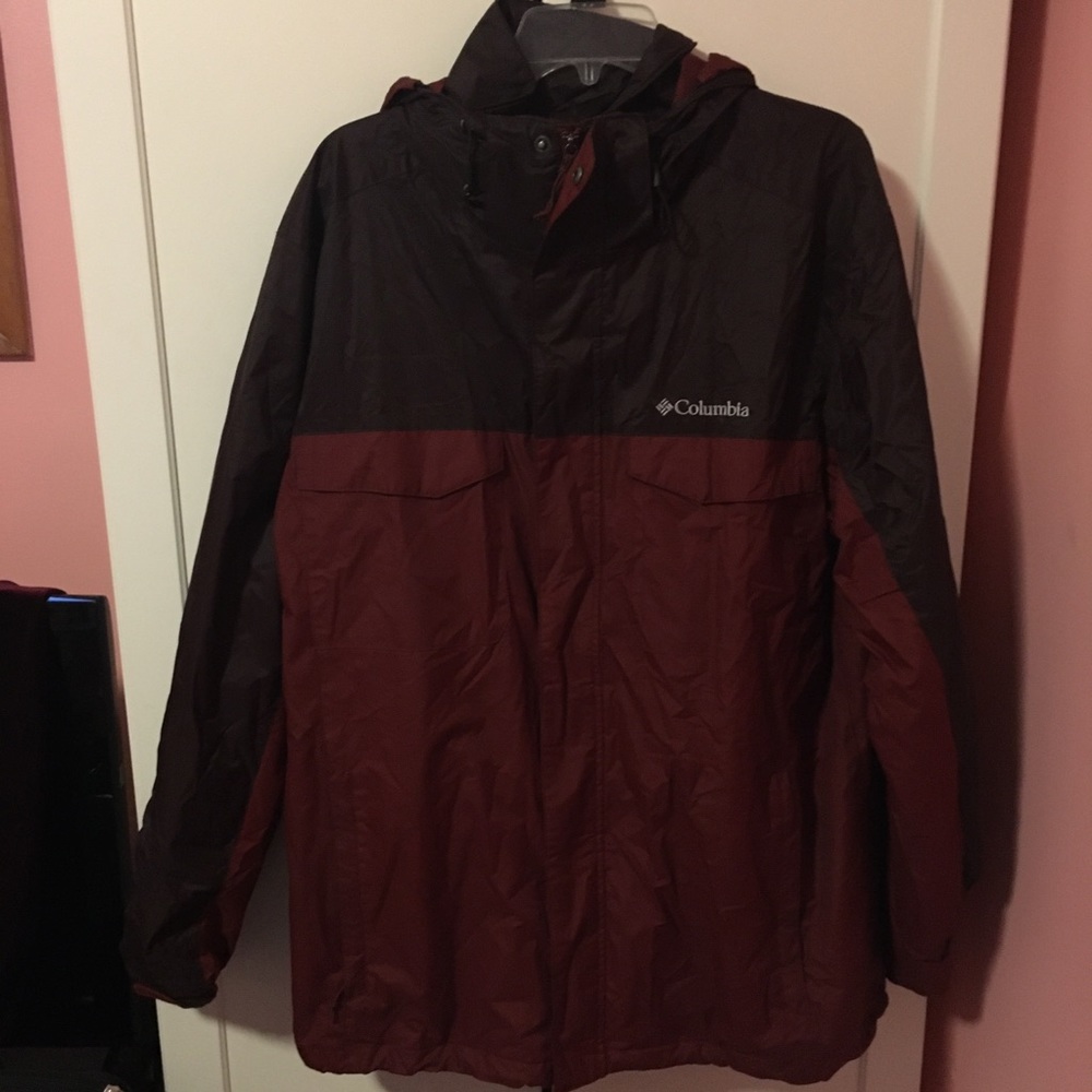 Columbia rain jacket